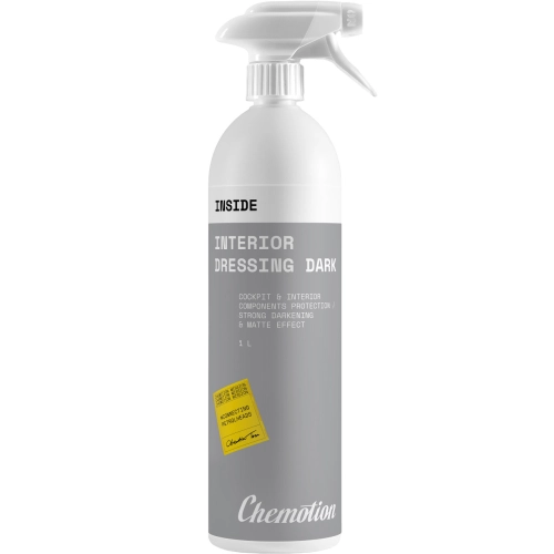 CHEMOTION DARK INTERIOR DRESSING 1L preparat do konserwacji plastików